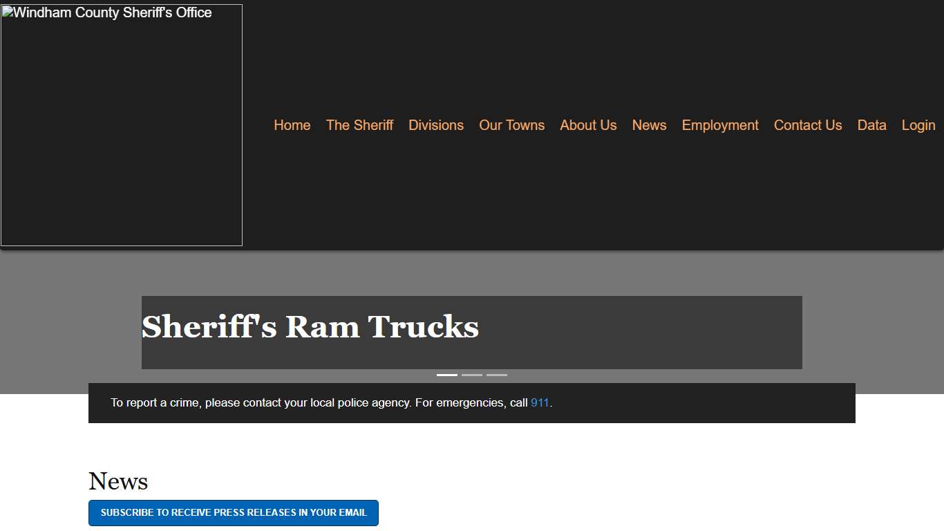 Windham County Sheriff's Office