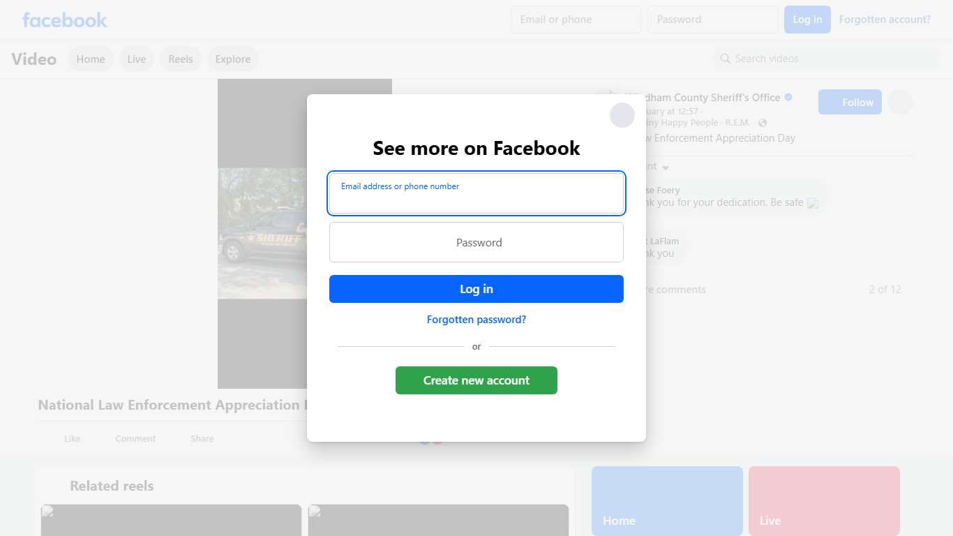 National Law Enforcement Appreciation Day Windham County Sheriff's Office Facebook