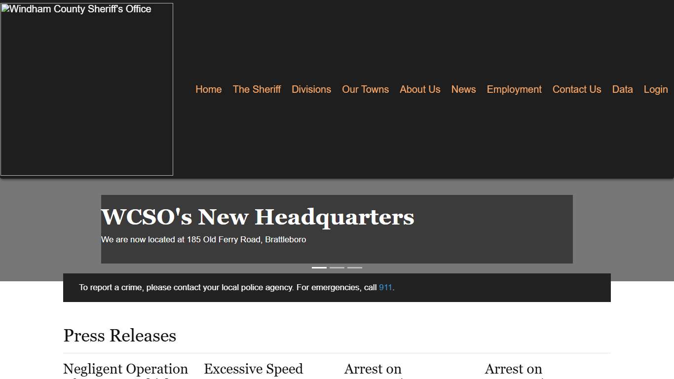 Windham County Sheriff's Office